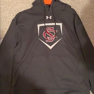 Like new South Carolina grey hooded sweatshirt